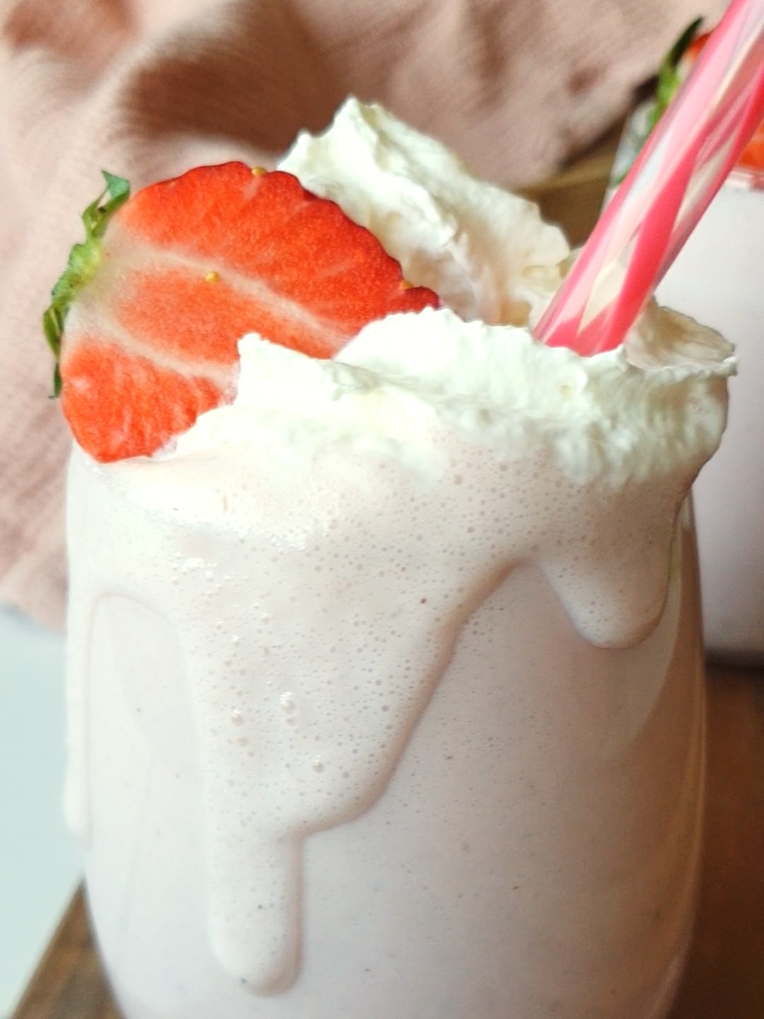 Jordgubbsmilkshake
